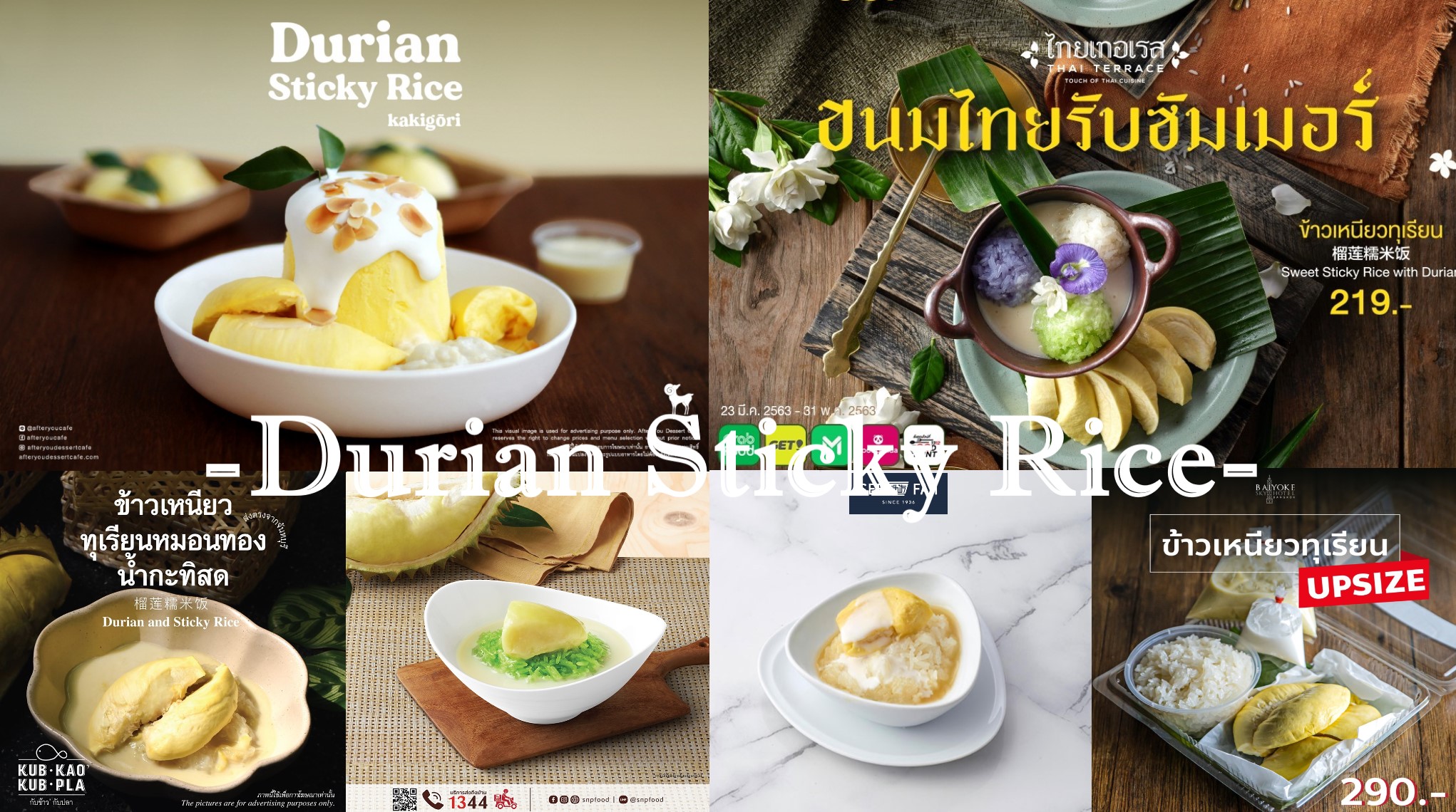DURIAN STICKY RICE